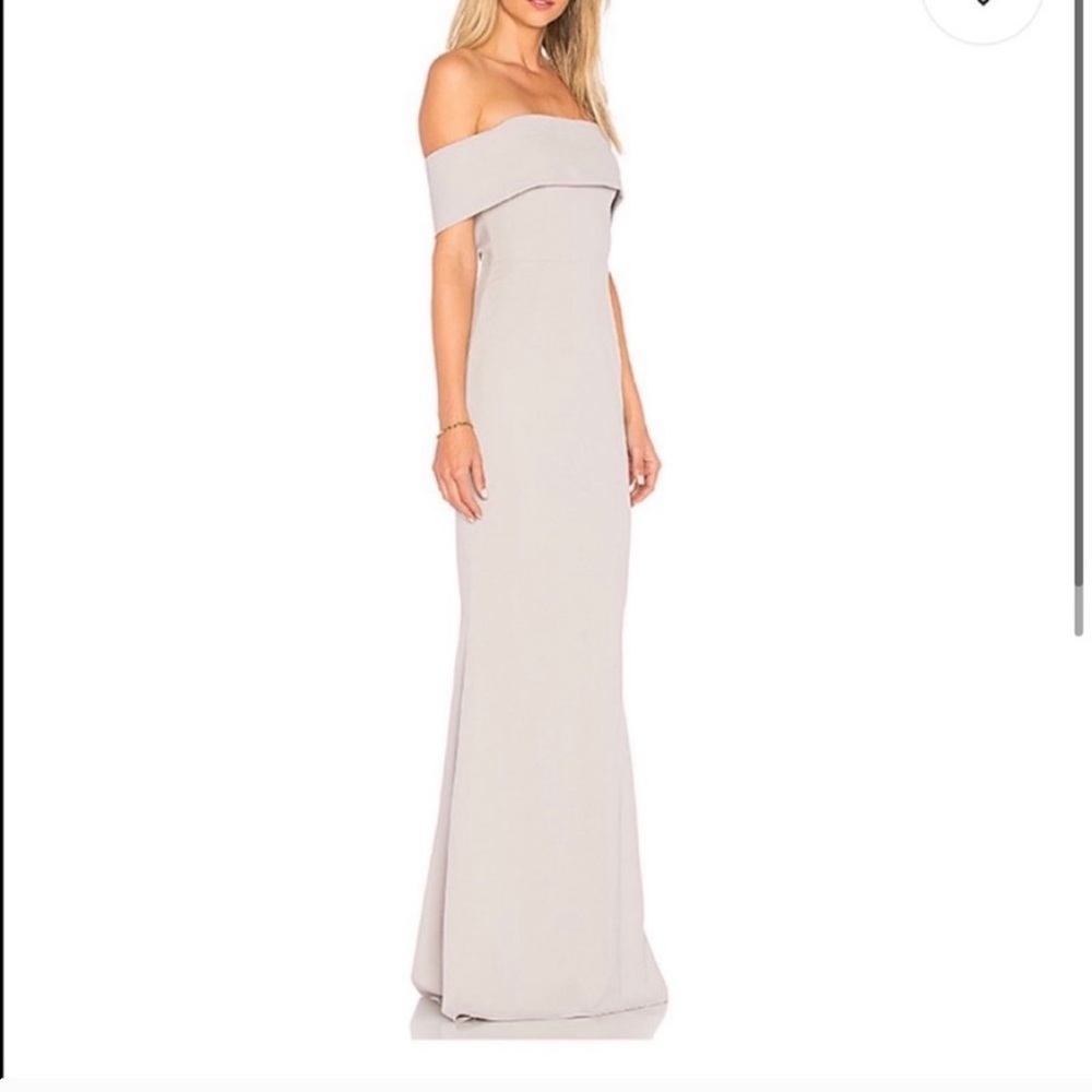 Katie May Legacy Gown in Dove Crepe